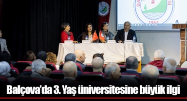 Balçova’da 3. Yaş üniversitesine büyük ilgi