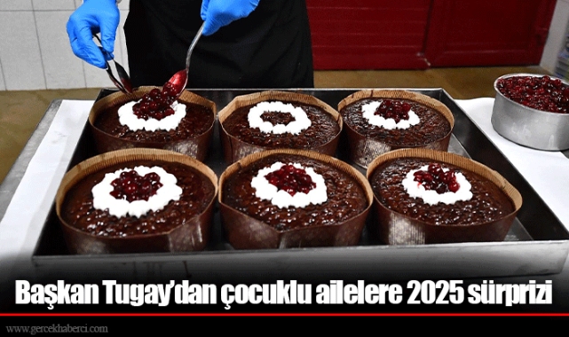 Başkan Tugay’dan çocuklu ailelere 2025 sürprizi