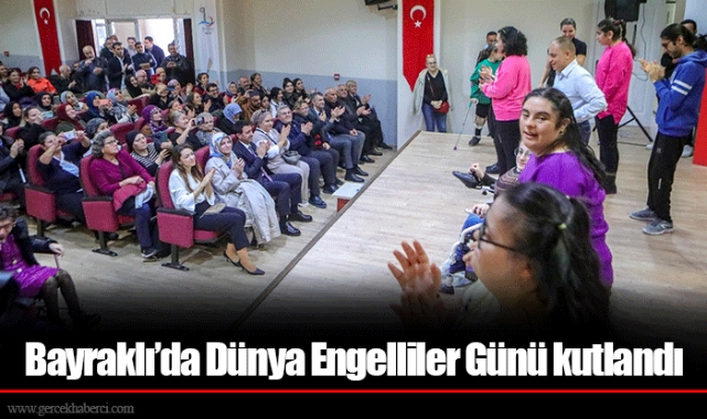 Bayraklı’da Dünya Engelliler Günü kutlandı