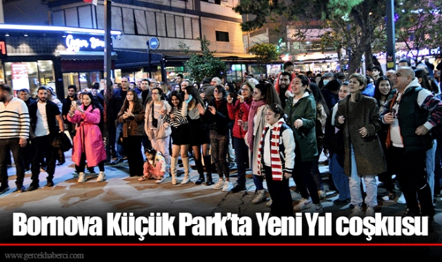 Bornova Küçük Park’ta Yeni Yıl coşkusu