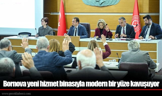 Bornova yeni hizmet binasıyla modern bir yüze kavuşuyor