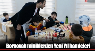 Bornovalı miniklerden Yeni Yıl hamleleri