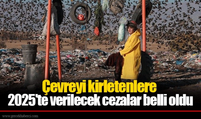 Çevreyi kirletenlere 2025'te verilecek cezalar belli oldu