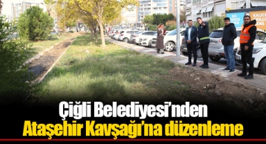 Çiğli Belediyesi’nden Ataşehir Kavşağı’na düzenleme