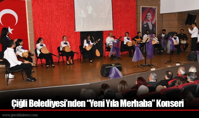 Çiğli Belediyesi’nden “Yeni Yıla Merhaba” Konseri