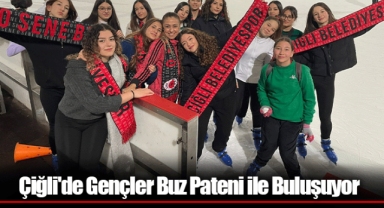 Çiğli'de Gençler Buz Pateni ile Buluşuyor
