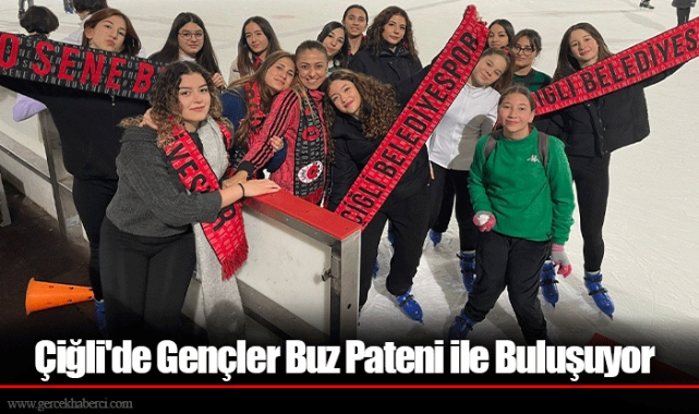Çiğli'de Gençler Buz Pateni ile Buluşuyor
