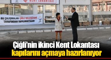 Çiğli’nin ikinci Kent Lokantası kapılarını açmaya hazırlanıyor