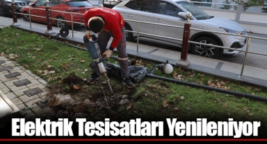 Elektrik Tesisatları Yenileniyor