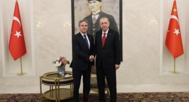 Erdoğan, ABD Dışişleri Bakanı Blinken ile görüştü