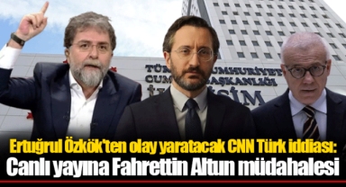 Ertuğrul Özkök'ten olay yaratacak CNN Türk iddiası: Canlı yayına Fahrettin Altun müdahalesi