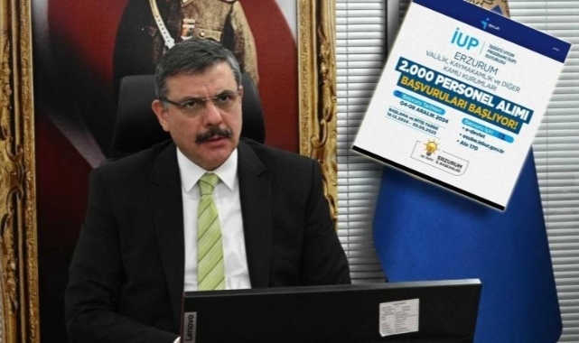 Erzurum'da İŞKUR’un personel alım ilanını AK Parti İl Başkanlığı duyurdu... Savunması Vali Mustafa Çiftçi'ye düştü!