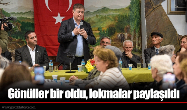 Gönüller bir oldu, lokmalar paylaşıldı