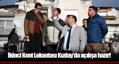 İkinci Kent Lokantası Kızılay’da açılışa hazır!