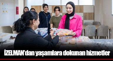 İZELMAN’dan yaşamlara dokunan hizmetler