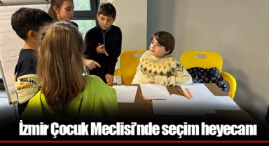 İzmir Çocuk Meclisi’nde seçim heyecanı