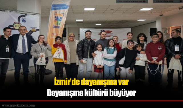 İzmir’de dayanışma var