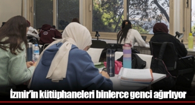 İzmir’in kütüphaneleri binlerce genci ağırlıyor