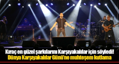 Kıraç en güzel şarkılarını Karşıyakalılar için söyledi!