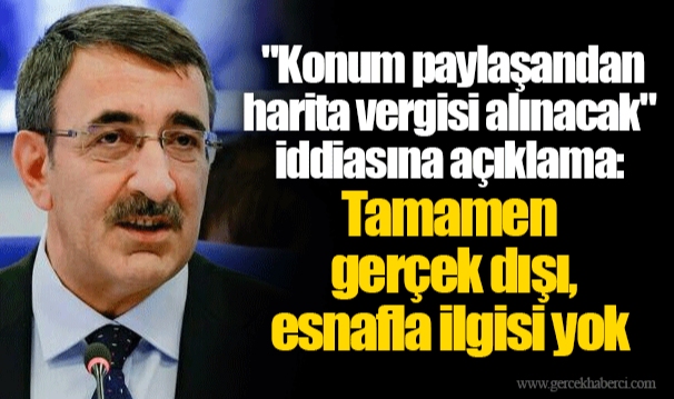 "Konum paylaşandan harita vergisi alınacak" iddiasına açıklama: Tamamen gerçek dışı, esnafla ilgisi yok