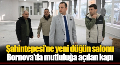 Şahintepesi'ne yeni düğün salonu
