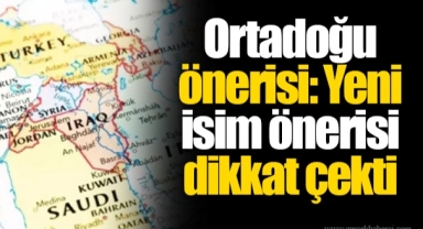 Saray'dan Ortadoğu önerisi: Yeni isim önerisi dikkat çekti