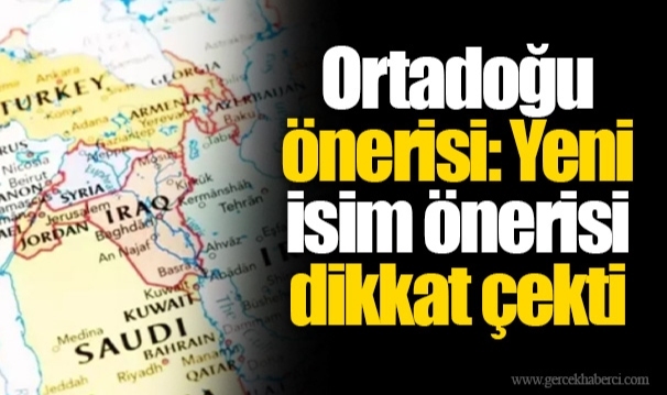 Saray'dan Ortadoğu önerisi: Yeni isim önerisi dikkat çekti