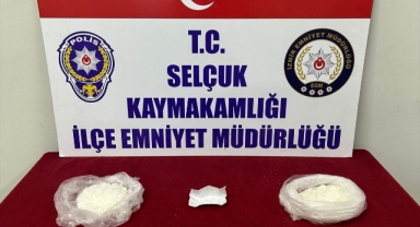 Selçuk'ta uyuşturucu operasyonunda yakalanan şüpheli tutuklandı