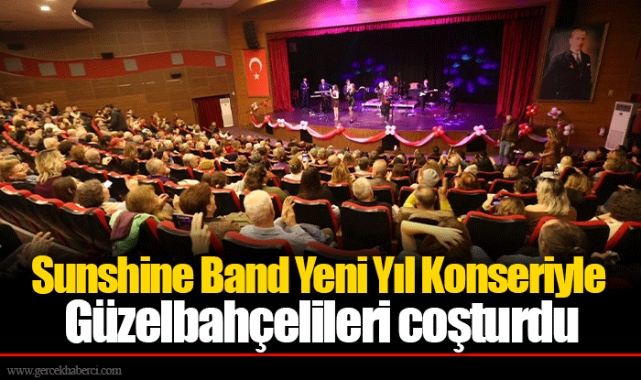 Sunshine Band Yeni Yıl Konseriyle Güzelbahçelileri coşturdu