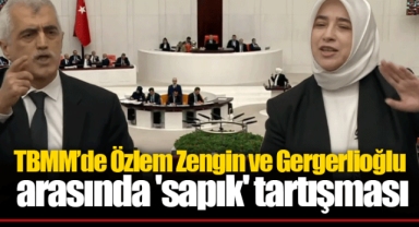 TBMM’de Özlem Zengin ve Gergerlioğlu arasında 'sapık' tartışması