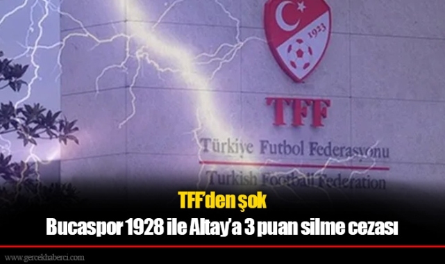TFF'den İzmir kulüplerine 3 puan silme cezası!