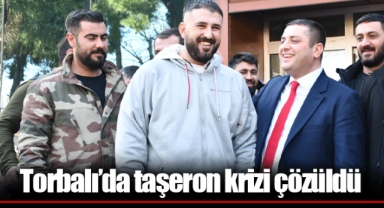 Torbalı’da taşeron krizi çözüldü
