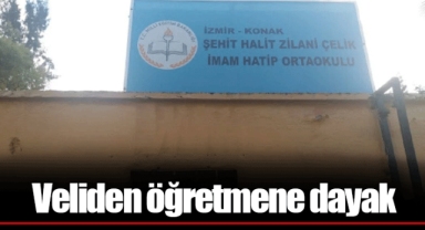 Veliden öğretmene dayak