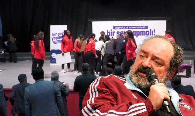 Yemeksepeti'nin kurucusu Nevzat Aydın panelde fenalaştı