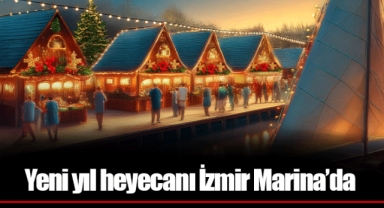Yeni yıl heyecanı İzmir Marina’da