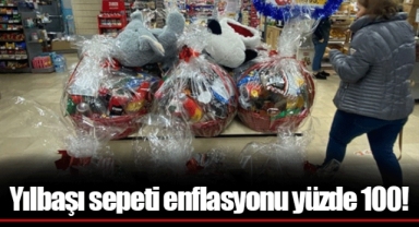 Yılbaşı sepeti enflasyonu yüzde 100!