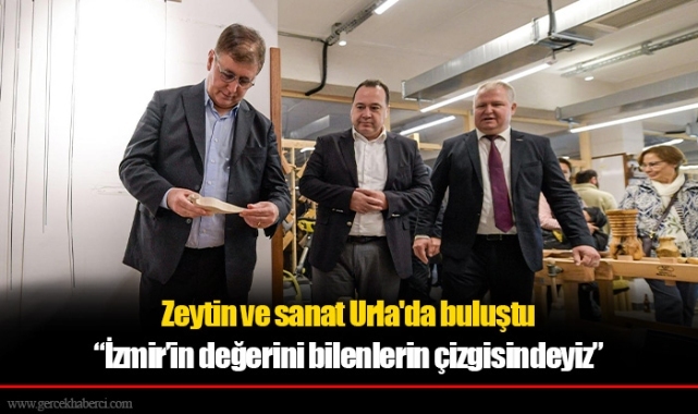 Zeytin ve sanat Urla'da buluştu