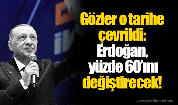 AK Parti'de gözler o tarihe çevrildi: Erdoğan, yüzde 60’ını değiştirecek! Yeni isimler belli oluyor…