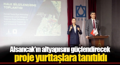 Alsancak’ın altyapısını güçlendirecek proje yurttaşlara tanıtıldı