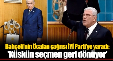 Bahçeli'nin Öcalan çağrısı İYİ Parti'ye yaradı: 'Küskün seçmen geri dönüyor'