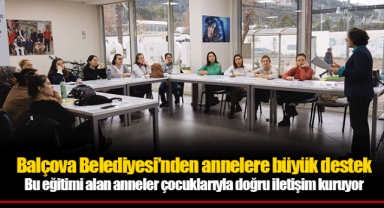 Balçova Belediyesi’nden annelere büyük destek