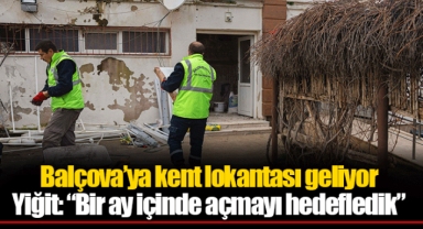 Balçova’ya kent lokantası geliyor
