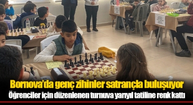 Bornova’da genç zihinler satrançla buluşuyor