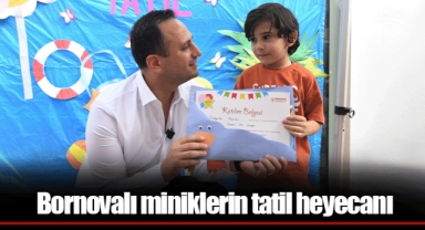 Bornovalı miniklerin tatil heyecanı