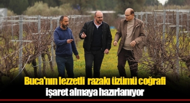 Buca'nın lezzetli razakı üzümü coğrafi işaret almaya hazırlanıyor