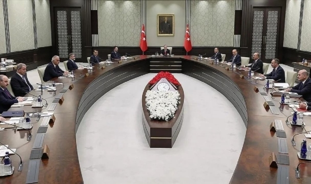 Cumhurbaşkanlığı kabinesi Beştepe’de toplandı