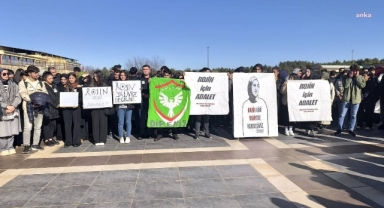 Diyarbakır’da Rojin Kabaiş için açıklama yapıldı, öğrenciler gözyaşlarını tutamadı