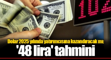 Dolar 2025 yılında yatırımcısına kazandıracak mı: '48 lira' tahmini