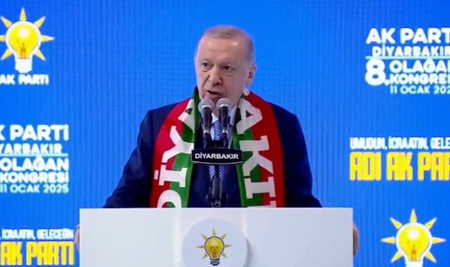 Erdoğan, Diyarbakır'da: Yarım asırdır yaşadığımız sancılara artık 'dur' deme vaktidir