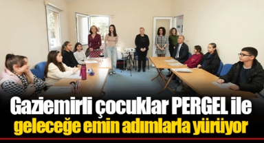 Gaziemirli çocuklar PERGEL ile geleceğe emin adımlarla yürüyor